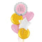 It's a Girl Pattern Balloon Bouquet