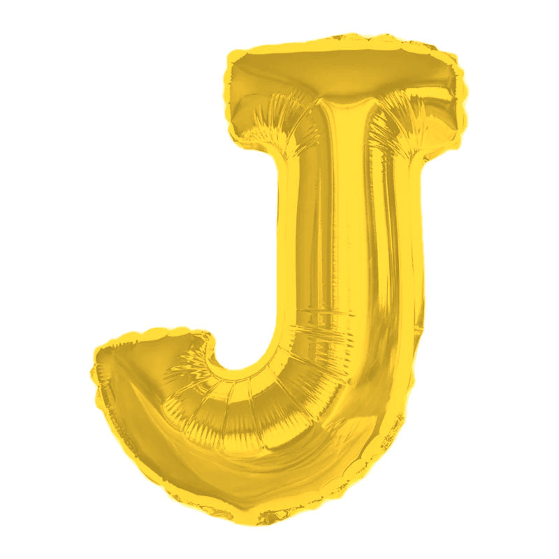 Any Gold Letter Super Shape Foil Balloon