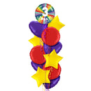 3rd Birthday Rainbow Balloon Bouquet