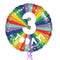 3rd Birthday Rainbow Balloon Bouquet