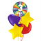 3rd Birthday Rainbow Balloon Bouquet