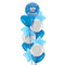 10th Birthday Blue Balloon Bouquet