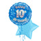 10th Birthday Blue Balloon Bouquet