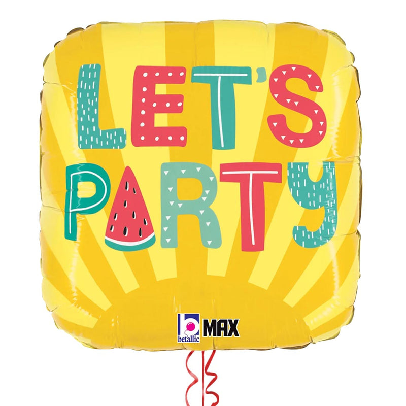 Let's Party Colourful Balloon Bouquet