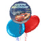 Lightning McQueen Happy Birthday Balloon Bouquet