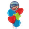 Lightning McQueen Happy Birthday Balloon Bouquet