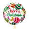 Merry Christmas Cute Baubles Balloon Bouquet
