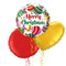 Merry Christmas Cute Baubles Balloon Bouquet