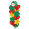 Merry Christmas Santa Balloon Bouquet