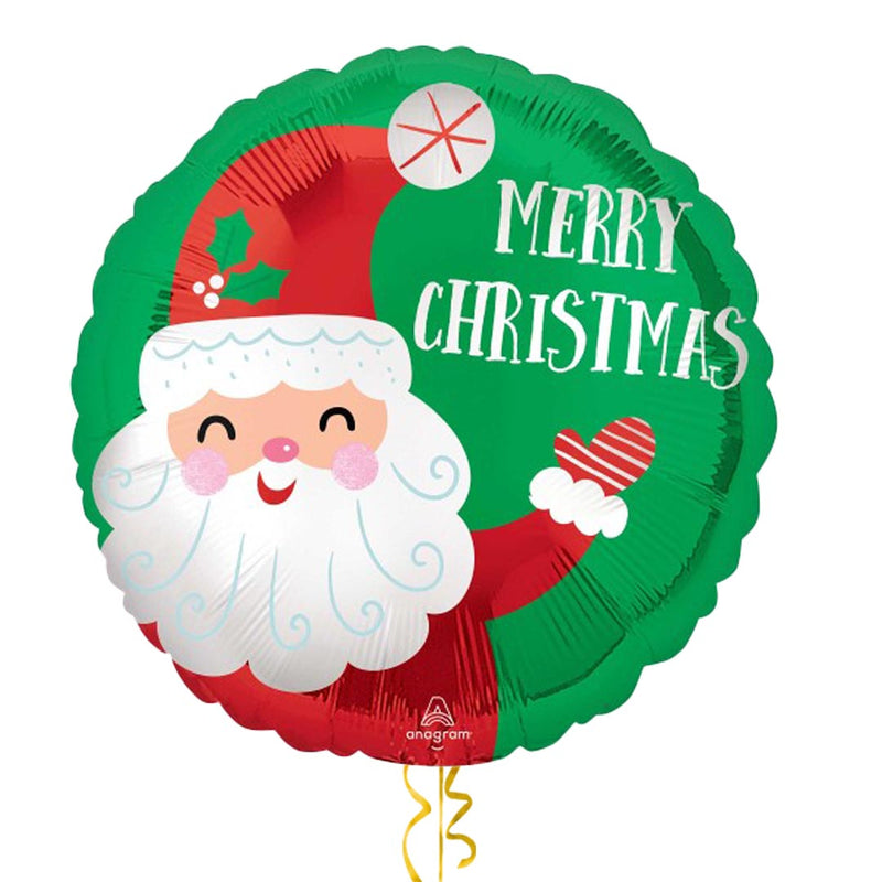 Merry Christmas Santa Balloon Bouquet