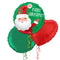 Merry Christmas Santa Balloon Bouquet