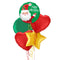 Merry Christmas Santa Balloon Bouquet