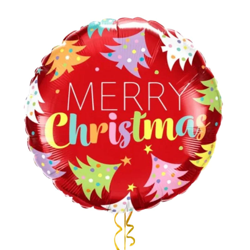 Merry Christmas Spruce Balloon Bouquet