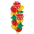 Merry Christmas Spruce Balloon Bouquet
