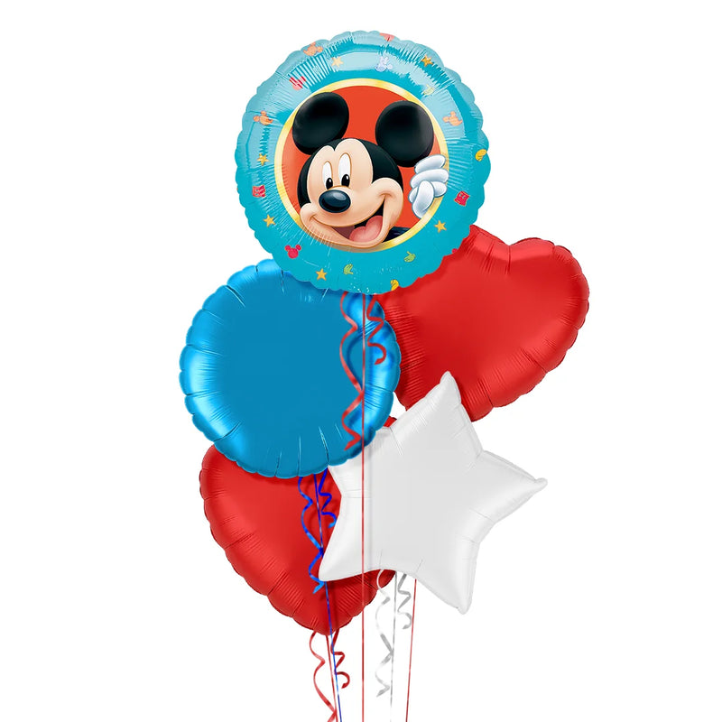 Mickey Mouse Foil Balloon Bouquet