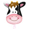 Moo Cow Foil Balloon Bouquet