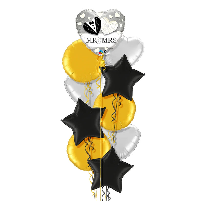 Mr. & Mrs. Balloon Bouquet