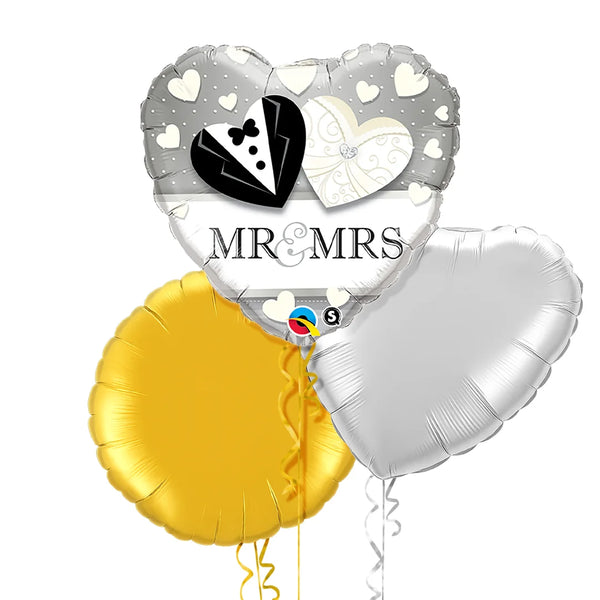Mr. & Mrs. Balloon Bouquet