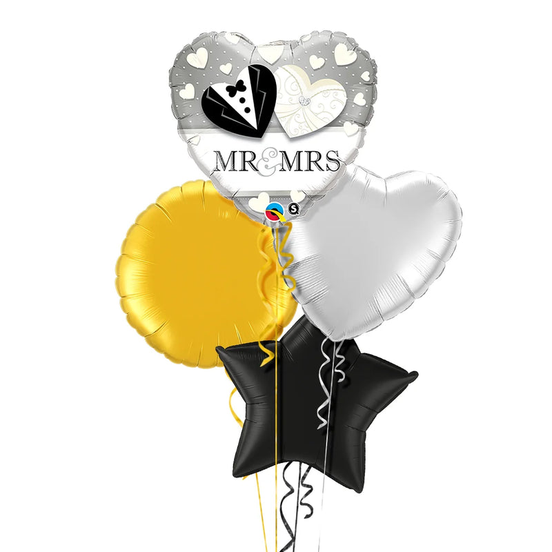 Mr. & Mrs. Balloon Bouquet