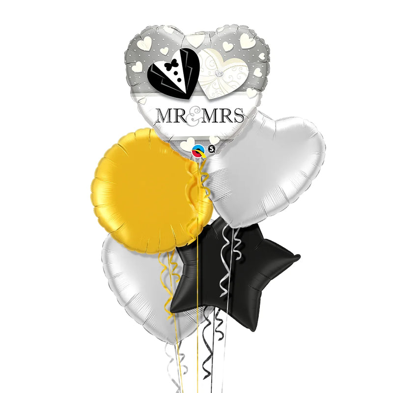 Mr. & Mrs. Balloon Bouquet