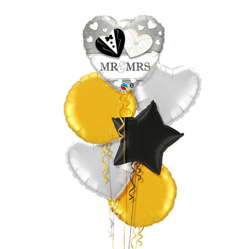 Mr. & Mrs. Balloon Bouquet