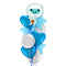 Mummy Blue Halloween Balloon Bouquet