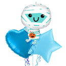 Mummy Blue Halloween Balloon Bouquet