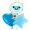 Mummy Blue Halloween Balloon Bouquet