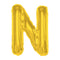 Any Gold Letter Super Shape Foil Balloon