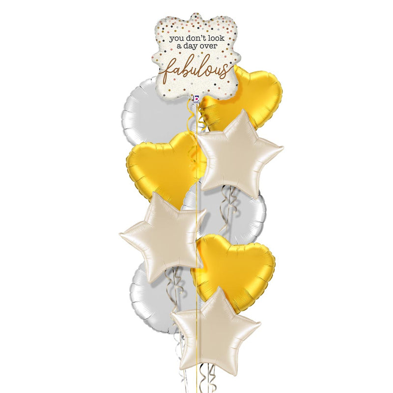 Not a Day over Fabulous Birthday Balloon Bouquet