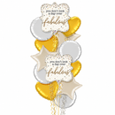 Not a Day over Fabulous Birthday Balloon Bouquet