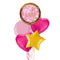 Oh Baby Pink and Gold Balloon Bouquet