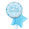 On Your Christening Boy Foil Balloon Bouquet