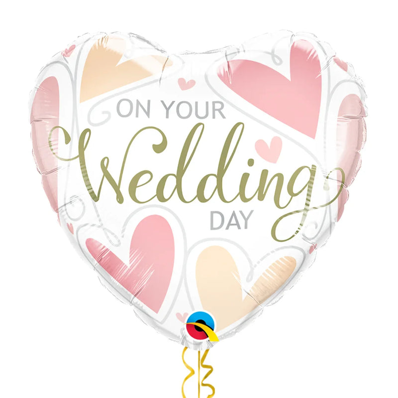 On your Wedding Day Balloon Bouquet