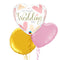 On your Wedding Day Balloon Bouquet