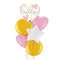 On your Wedding Day Balloon Bouquet