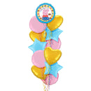 Peppa Pig Happy Birthday Balloon Bouquet