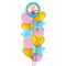 Peppa Pig Happy Birthday Balloon Bouquet
