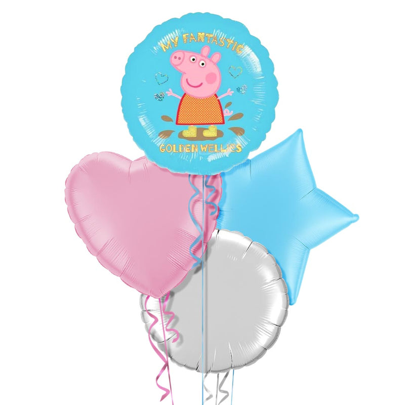 Peppa Pig Balloon Bouquet