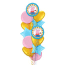 Peppa Pig Happy Birthday Balloon Bouquet