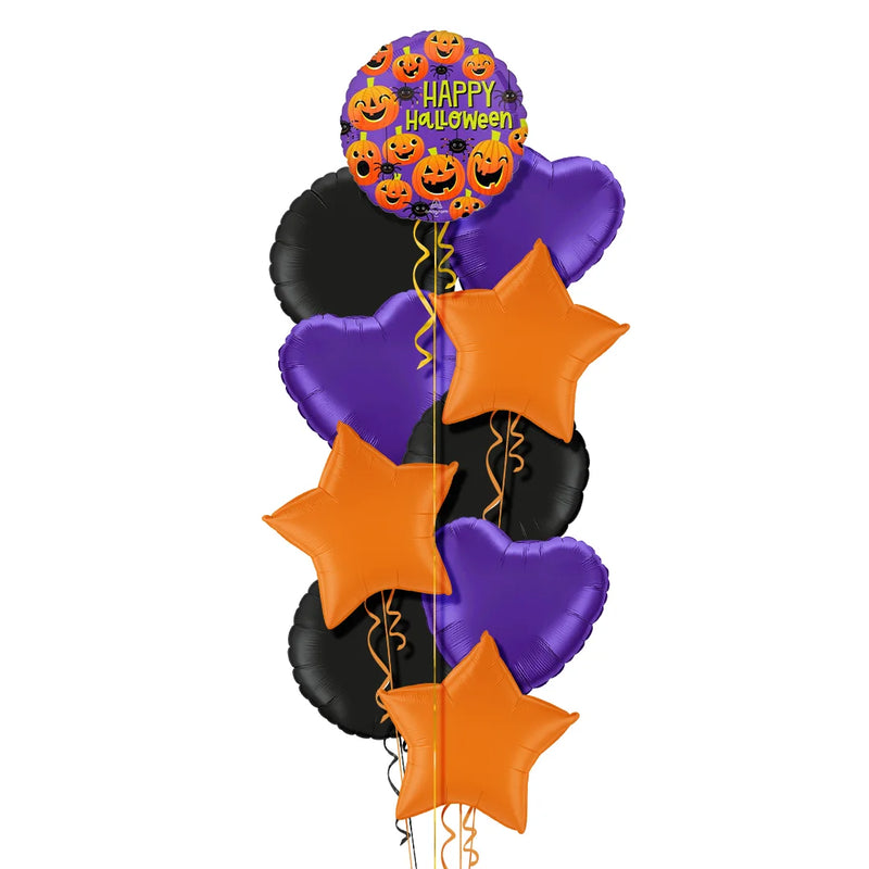 Pumpkins Halloween Balloon Bouquet