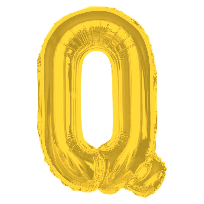 Any Gold Letter Super Shape Foil Balloon