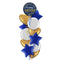 Royal Blue Happy Birthday Balloon Bouquet