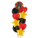 Scary Skulls with Roses Halloween Balloon Bouquet