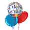 Shining Bright Happy Birthday Balloon Bouquet