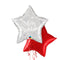 Silver Star Merry Christmas Balloon Bouquet