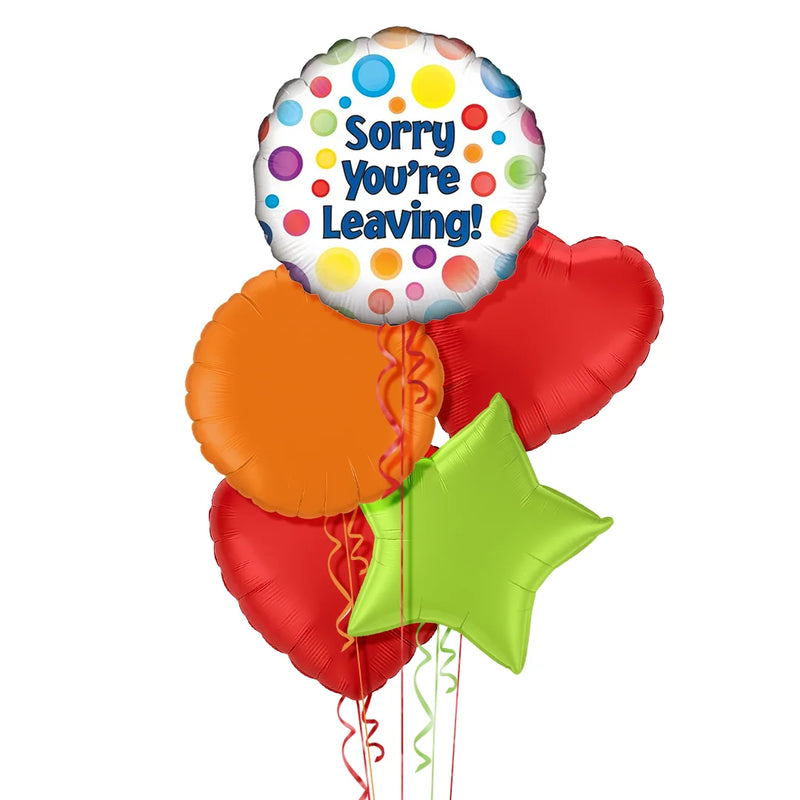 Sorry You're Leaving Balloon Bouquet