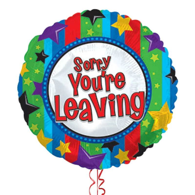 Sorry You're Leaving Colourful Balloon Bouquet