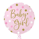 Sparkling Pink Baby Girl Balloon Bouquet