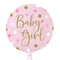 Sparkling Pink Baby Girl Balloon Bouquet
